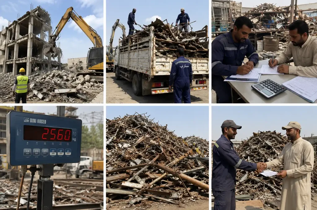 شراء سكراب و خردة الخمرة